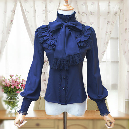 Camisa Cuello Alto Ejecutiva - Image 6