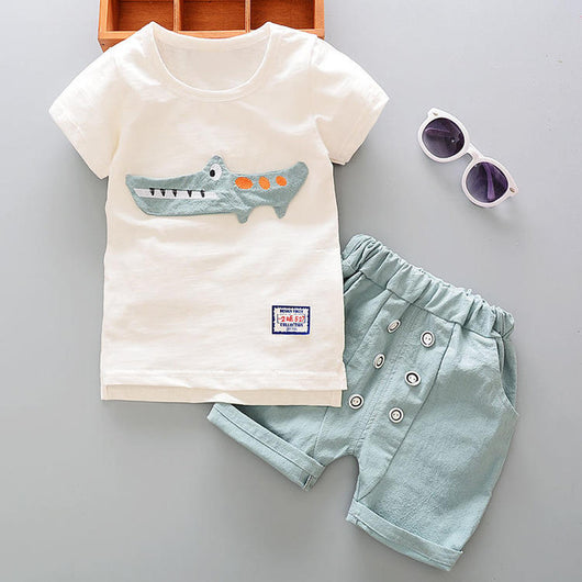 Conjunto Vaquero Casual para Niños - Playera y Short Estilo Cowboy Verano - Image 35