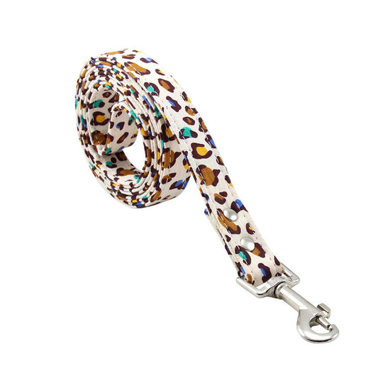 Conjunto de Collar y Correa de Cuerda de Tracción para Perros - Image 2