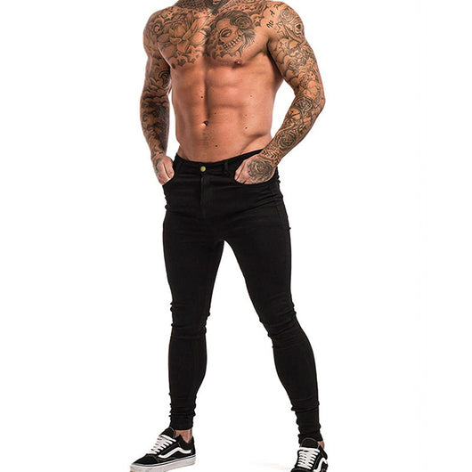 Jeans Slim Ajustado Negro Clásico - Image 5
