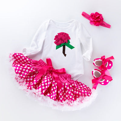 Conjunto Profesional de Falda y Blusa a Lunares - Image 27
