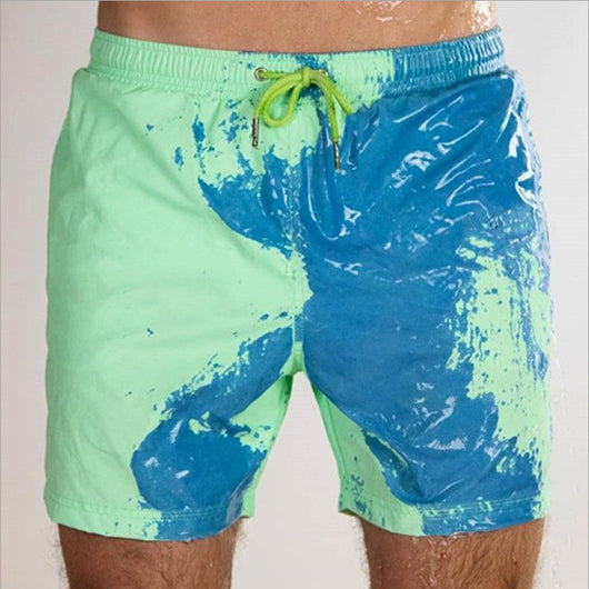 Shorts de Playa Termocromáticos con Cambio de Color al Agua - Image 6