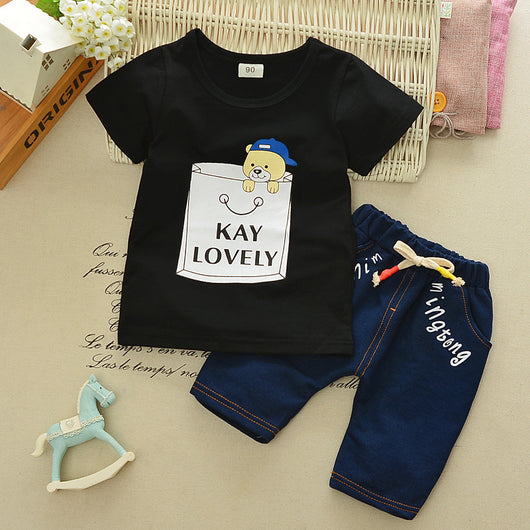 Conjunto Vaquero Casual para Niños - Playera y Short Estilo Cowboy Verano - Image 7