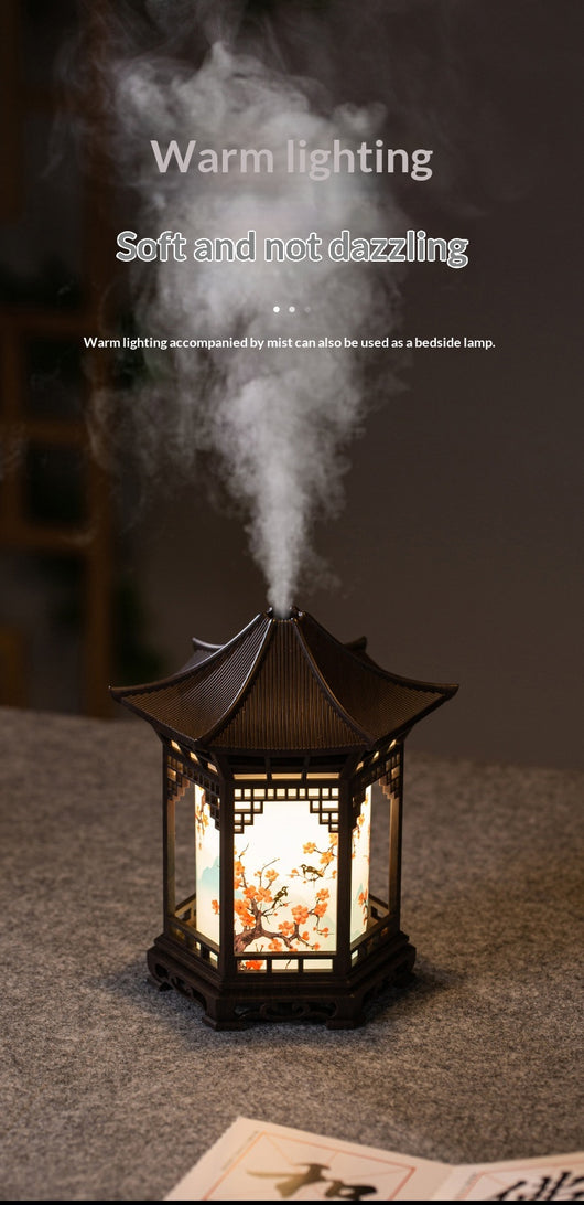 Humidificador Mini Estilo Asiático con Salida de Niebla Ultrasónica para Dormitorio - Image 19
