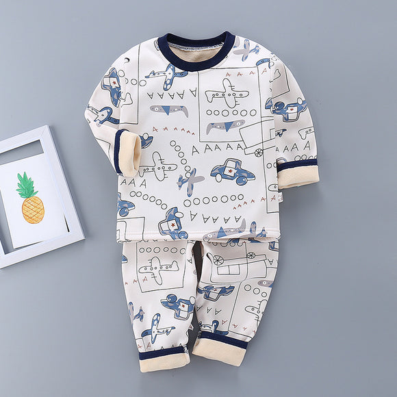 Ropa Térmica Acolchada para Niños - Conjunto Otoño Invierno