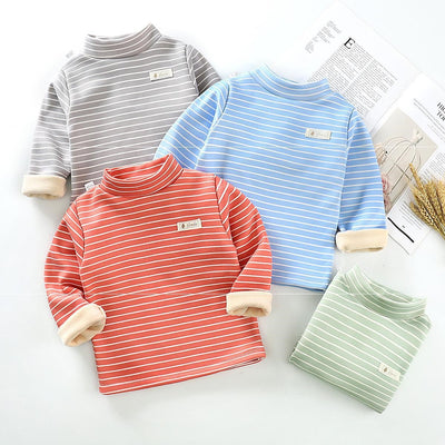 Camiseta Térmica Infantil Otoño Invierno con Forro Polar