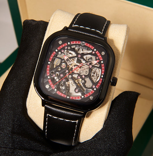 Reloj Mecánico Automático con Esfera Transparente - Image 13