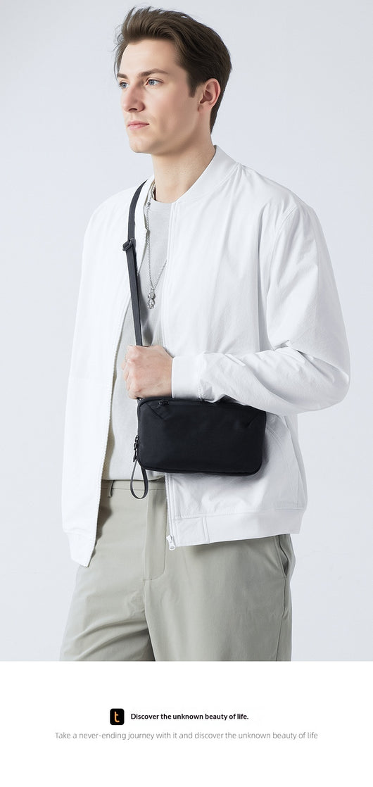 Bolsa de Pecho Utilitaria Dual para Hombre Estilo Coreano - Image 12