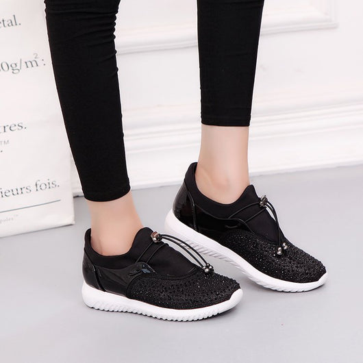 Mocasines Casuales Plataforma Gruesa con Lentejuelas - Image 3