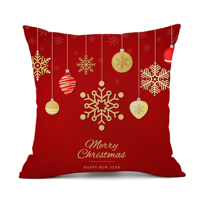 Funda de Almohada Navideña en Lino - Image 39