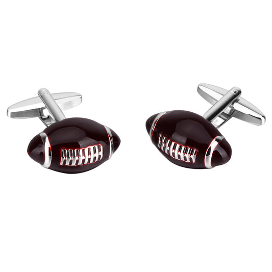 Gemelos Tipo Rugby en Cobre con Remaches Metálicos para Hombre