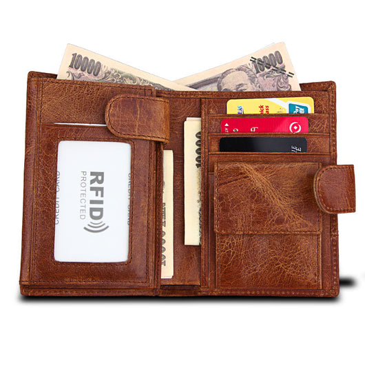 Billetera de Cuero Genuino para Hombre - Piel Premium Resistente - Image 3