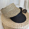 Sombrero de Rafia Tejida para el Sol