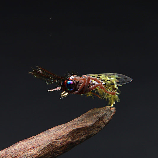 Cebo Artificial Flotante Mosca Biónica para Pesca - Anzuelo Sintético Realista - Image 2