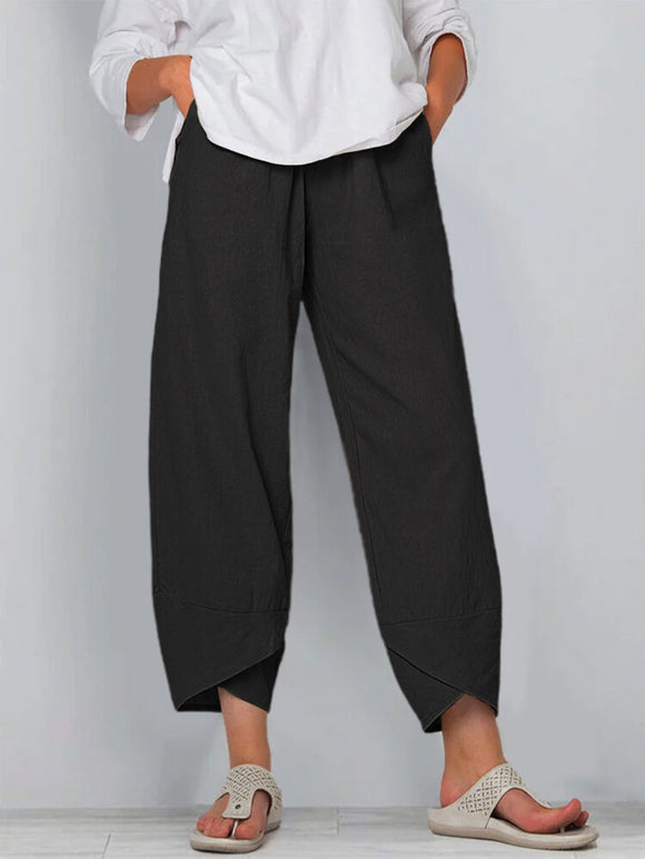Pantalones Rectos Casuales para Mujer