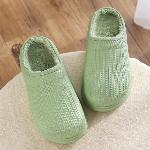 Pantuflas de Algodón Acolchadas Suaves y Cómodas para Casa