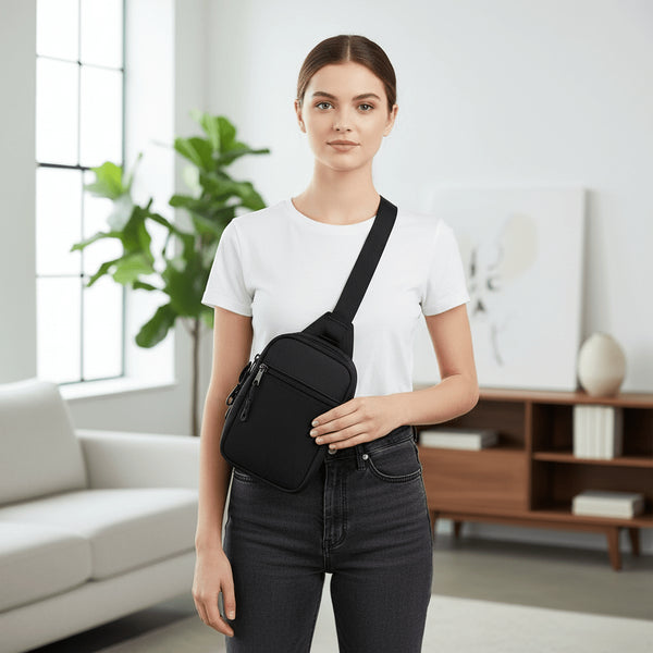 Bolsa Crossbody Ultraligera para Viajes y Almacenamiento Fácil
