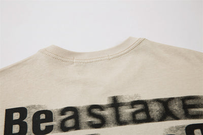 Camiseta de Algodón con Estampado de Letras para Hombre - Image 8