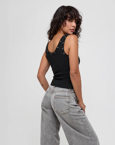 Camiseta Ajustada Picante para Mujer con Tirantes Finos - Image 10
