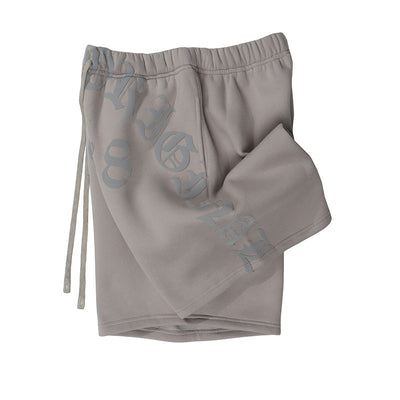 Shorts de Sudadera Casual con Letras en Espuma para Hombre - Image 18