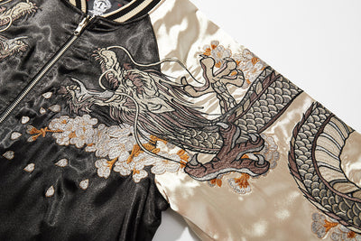 Chaqueta Estilo Chino Bordada para Hombre en Poliéster - Image 23