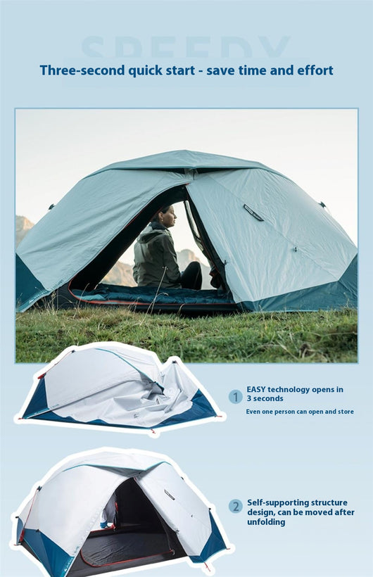 Tienda de Campaña Impermeable Reforzada para Camping - Image 9