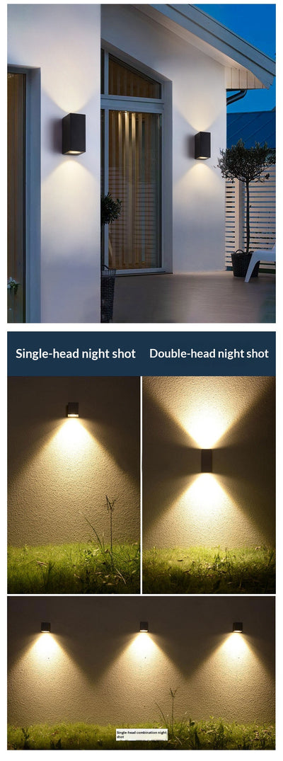 Lámpara LED Doble para Exterior - Iluminación Moderna para Patios y Jardines - Image 21