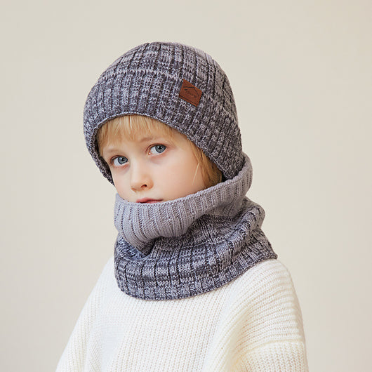 Sudadera con Capucha de Lana Tejida Forrada en Fleece para Niños - Image 3