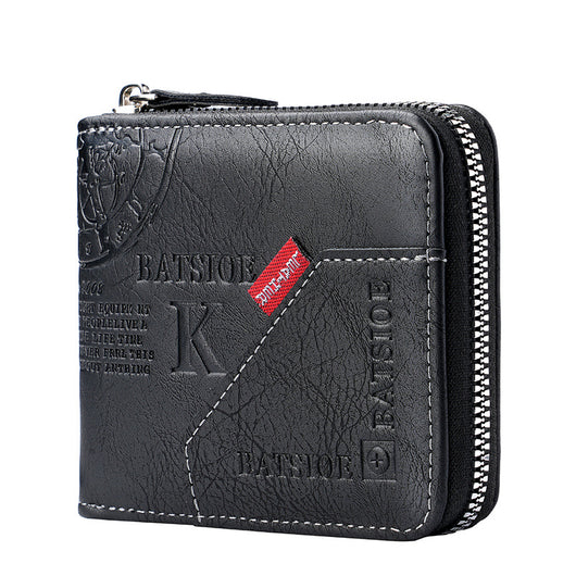 Billetera Vintage Bifold para Hombre - Estilo Europeo y Americano - Image 4