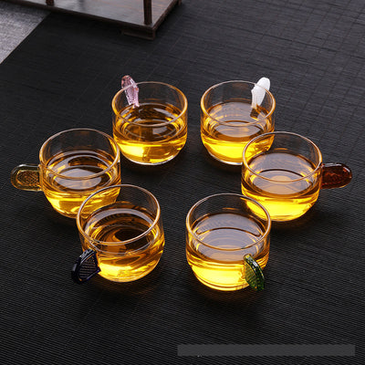Taza de Té de Vidrio Borosilicato Resistente al Calor - Image 19