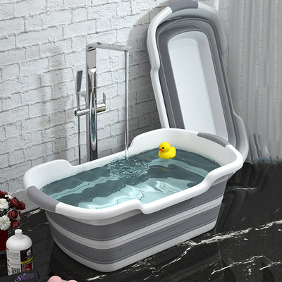Bañera Plegable de Silicona para Bebés y Mascotas - Antideslizante - Image 15