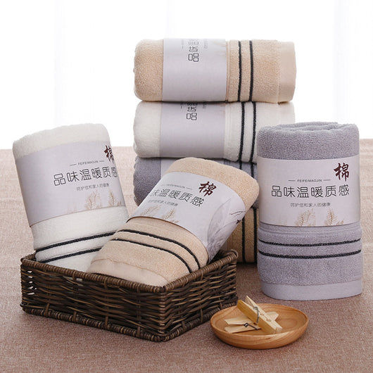 Toalla de Algodón Puro 32 Hilos Premium - Absorbente y Duradera para Uso Diario - Image 5