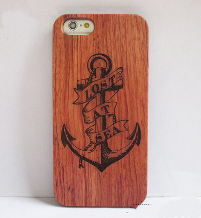 Funda para móvil con tallado en madera artesanal - Image 10