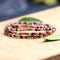 Multicolor Gemstone Bracelet with Circles