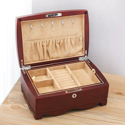 Joyero de Madera Retro Multicapa - Organizador de Joyas Elegante - Image 2