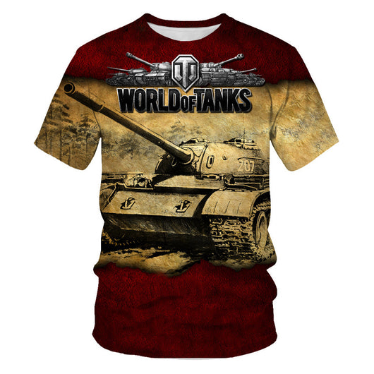 Camiseta Clásica para Hombre con Cuello Redondo