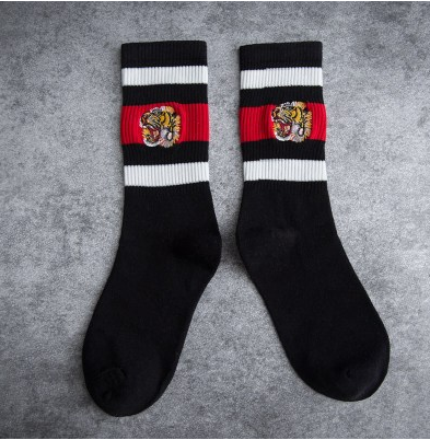Calcetines con Tres Barras Bordadas - Image 7