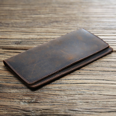 Billetera de Cuero Retro Slim para Hombre - Image 4