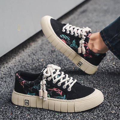 Tenis de Lona Versátiles para Todas las Estaciones - Image 3