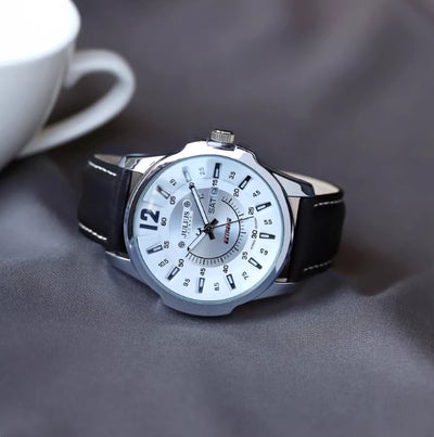 Reloj de Pulsera Ejecutivo para Hombre con Calendario Semanal - Image 3