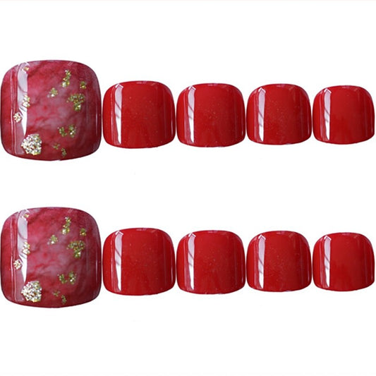 Caja de 24 Uñas Postizas Diseñadas Premium