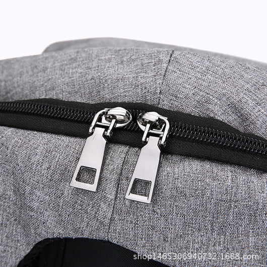 Mochila USB Multifunción Recargable - Diseño Moderno para Viajeros - Image 3