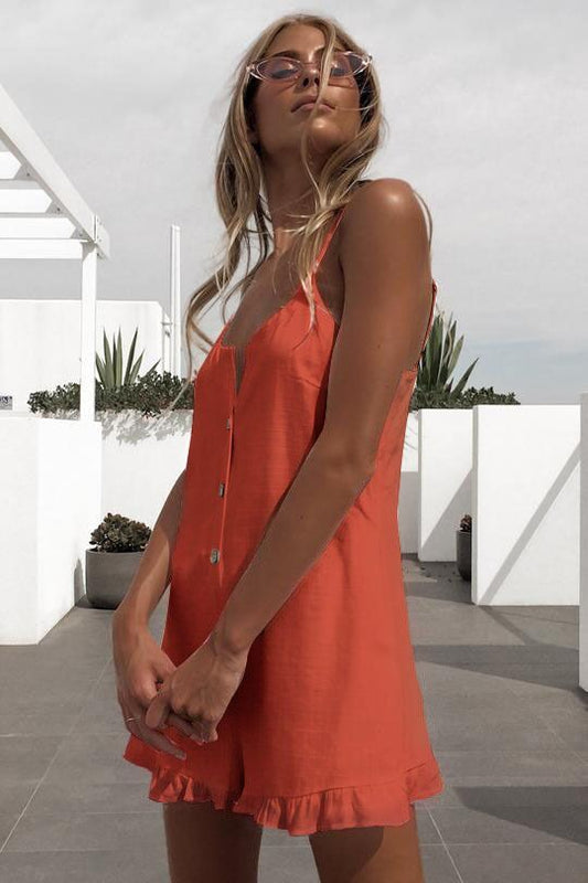 Jumpsuit de Verano con Volantes y Tirantes - Image 2