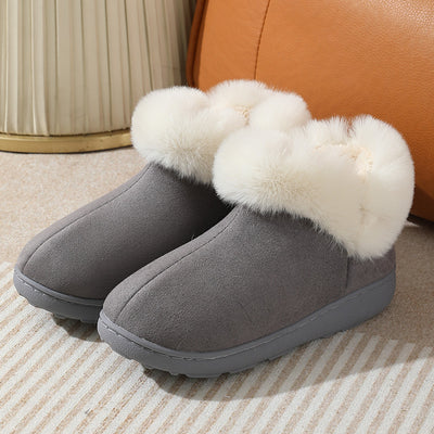 Zapatillas de Plataforma Térmicas para Parejas - Comodidad Cálida en Casa - Image 6