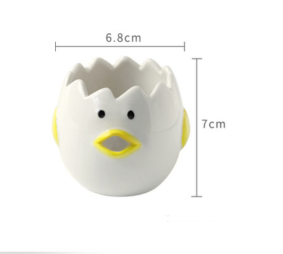 Separador de Claras de Huevo de Cerámica con Diseño de Pollito - Image 4