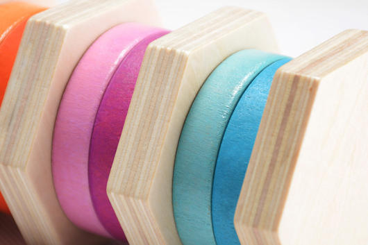 Puzzle de Formas de Madera para Apilar y Clasificar - Image 15