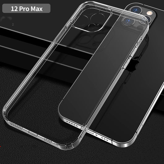 Funda de Silicona Transparente Antigolpes para iPhone 12 - Image 12