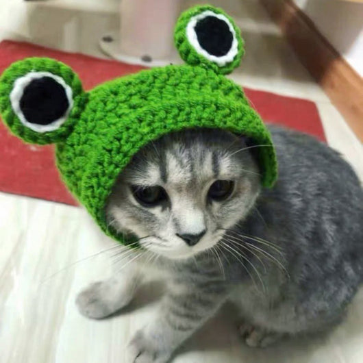 Gorro de Lana Tejido para Mascotas Estilo Británico - Primavera y Verano - Image 7