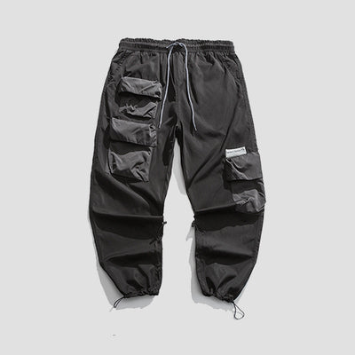 Pantalones Casuales Versátiles con Múltiples Bolsillos - Estilo Japonés Moderno - Image 10