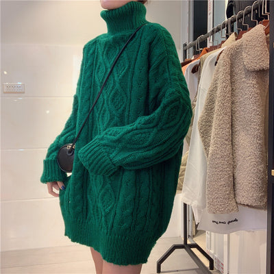 Chaqueta Suéter Cuello Alto en Cáñamo - Image 8